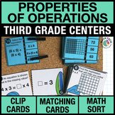 3rd Grade Properties of Operations Math Centers - Math Gam