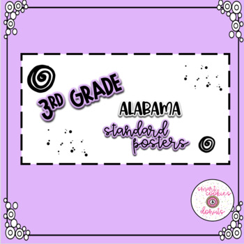 Preview of 3rd-Third Grade Standard Posters-All Subjects {Alabama}
