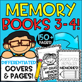 3rd and 4th Grade End of Year Memory Books! Printable Yearbooks!