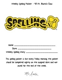3rd and 4th Grade Weekly Spelling Packet