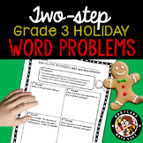 3rd grade Christmas Two Step Word Problems