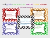 3rd grade Common Core "I Can" posters--MATH--SPANISH