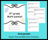 3rd grade Easter Packet Represent multiplication and divis