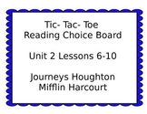 3rd grade Journey's Choice Boards Lessons 6-10