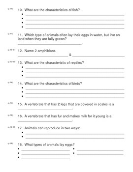 3rd grade ng life science animals ch 2 study guide review pdf