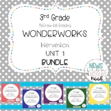 3rd grade Unit 1 Reading Supplement for WonderWorks 2014- BUNDLE!