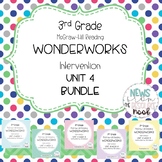 3rd grade Unit 4 Reading Supplement for WonderWorks 2014- BUNDLE!