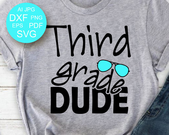 Download 3rd grade svg School party svg School shirt design Cut ...