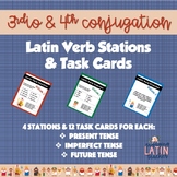 3rd-io and 4th Conjugation Latin Verbs: Stations & Task Cards