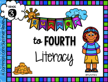 Preview of 3rd to 4th Grade Literacy Pack Only No Prep Pack