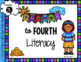 3rd to 4th Grade Literacy Pack Only No Prep Pack