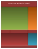3rd/4th Grade Biome/Habitat Thematic Unit