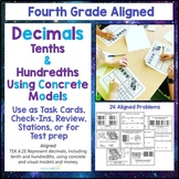 4.2 E Decimals Tenths Hundredths using Concrete Models & Money 