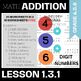 4/5/6 Digit ADDITION carry Lesson-1.3.1 - 10 Worksheets MATH PDF by ...