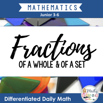 Preview of Differentiated Daily Math: Fractions