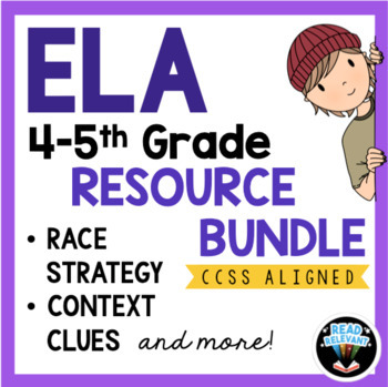 Preview of 4-5th Grade ELA Reading and Writing Bundle