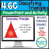 4.6C Identifying and Classifying Triangles PowerPoint Acti
