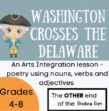 4-8 George Washington Arts Integration lesson - nouns, verb, adjective poems