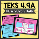 4.9A ★ Representing Data ★ NEW Question Types ★ 2023 STAAR