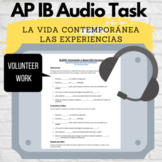 4 AP IB Authentic Spanish Audio listening activity (volunt