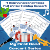 4 Beginning Band Pieces - Full First Year Winter Holiday C