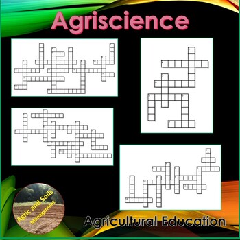 4 CROSSWORDS AND 4 WORD SEARCH - ANIMALS, PLANTS, SOILS, STEMS, FLOWERS