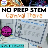 4 Carnival Theme STEM Challenges | STEAM Task Cards | NO PREP