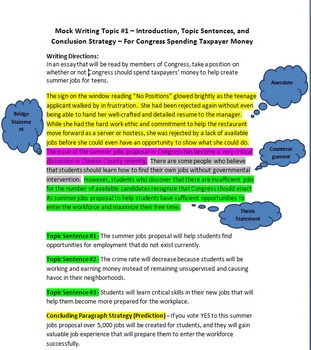 Preview of 4 Common Core MS Models/Prompts for Argumentative/Informational Writing +Bonus