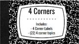 4 Corner: Topics