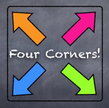 Preview of 4-Corners Activity:  Solving One-Step Equations & Inequalities
