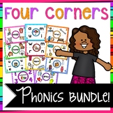4 Corners Game: Phonics Bundle!