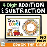4 Digit Addition Subtraction & Word Problems Crack the Cod