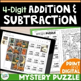 4 Digit Addition & Subtraction with Regrouping Digital & P