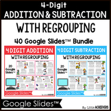 4-Digit Addition and Subtraction With Regrouping Google Slides™