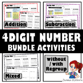 4 Digit Addition and Subtraction within 10000 Guided Pract