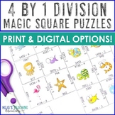 4 Digit Divided by 1 Digit Math Games | Four Digit Divisio