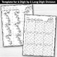 4 Digit by 1 Digit Division | Long Division with no Remainders Task Cards