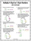 4-Digit by 1-Digit Multiplication | Step-by-Step Guide