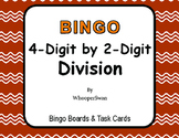 4-Digit by 2-Digit Division BINGO and Task Cards