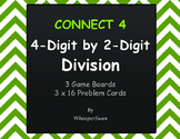 4-Digit by 2-Digit Division - Connect 4 Game