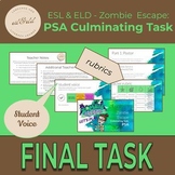 4. ESL & ELD - Zombie  Escape: culminating task - PSA