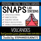 4-ESS3-2 & MS-ESS2-2 Volcanoes Lab Activity | Printable, D
