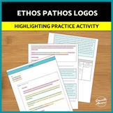 4 Ethos Pathos Logos Fun Activities: Ethos Pathos Logos Wo