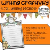 4 Fall Writing Prompts with Toppers (Printable) - Super Cu