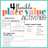 4 Flexible Place Value Activities