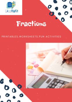 Preview of Fractions - Amusing printables with fun-based activities, worksheets