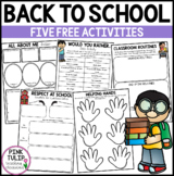 Five Free Back to School Printable Activities