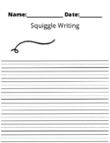 4 Free Squiggle Write Squiggle Stories for Primary