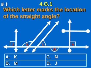 Preview of 4.G.1 4th Grade Common Core Math - Identify Lines And Angles 4.G.A.1