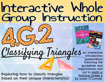 Preview of 4.G.2 Classifying Triangles Googles Slides